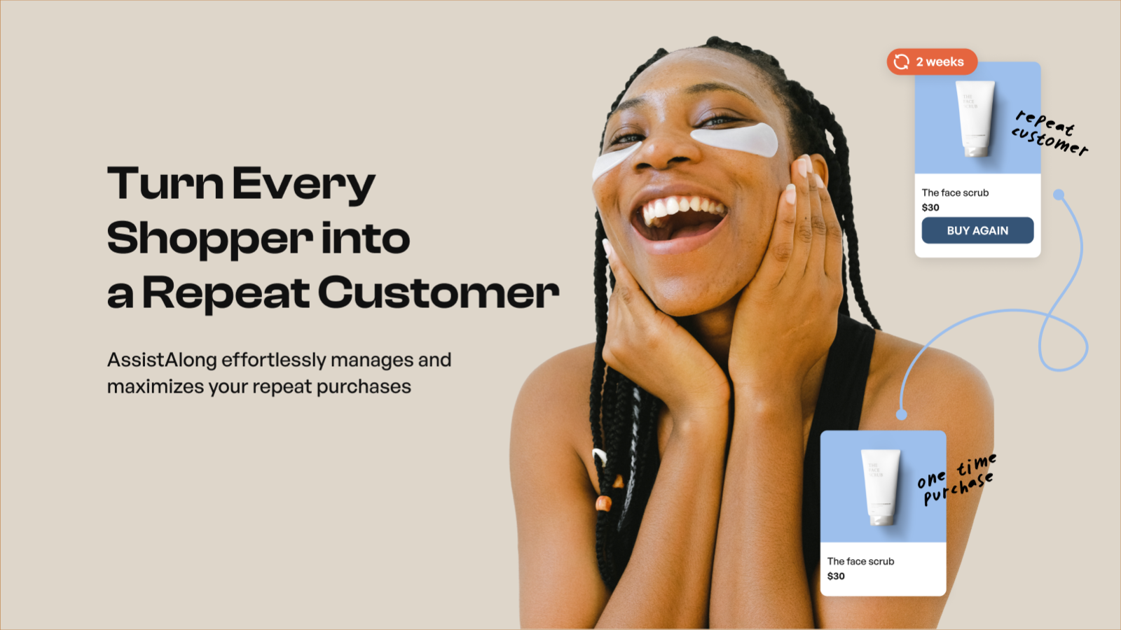 Turn every shopper to a repeat customer
