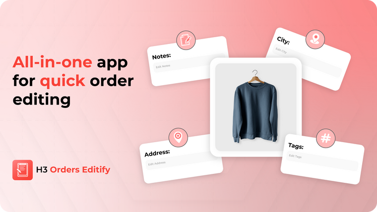 H3 Orders Editify Screenshot