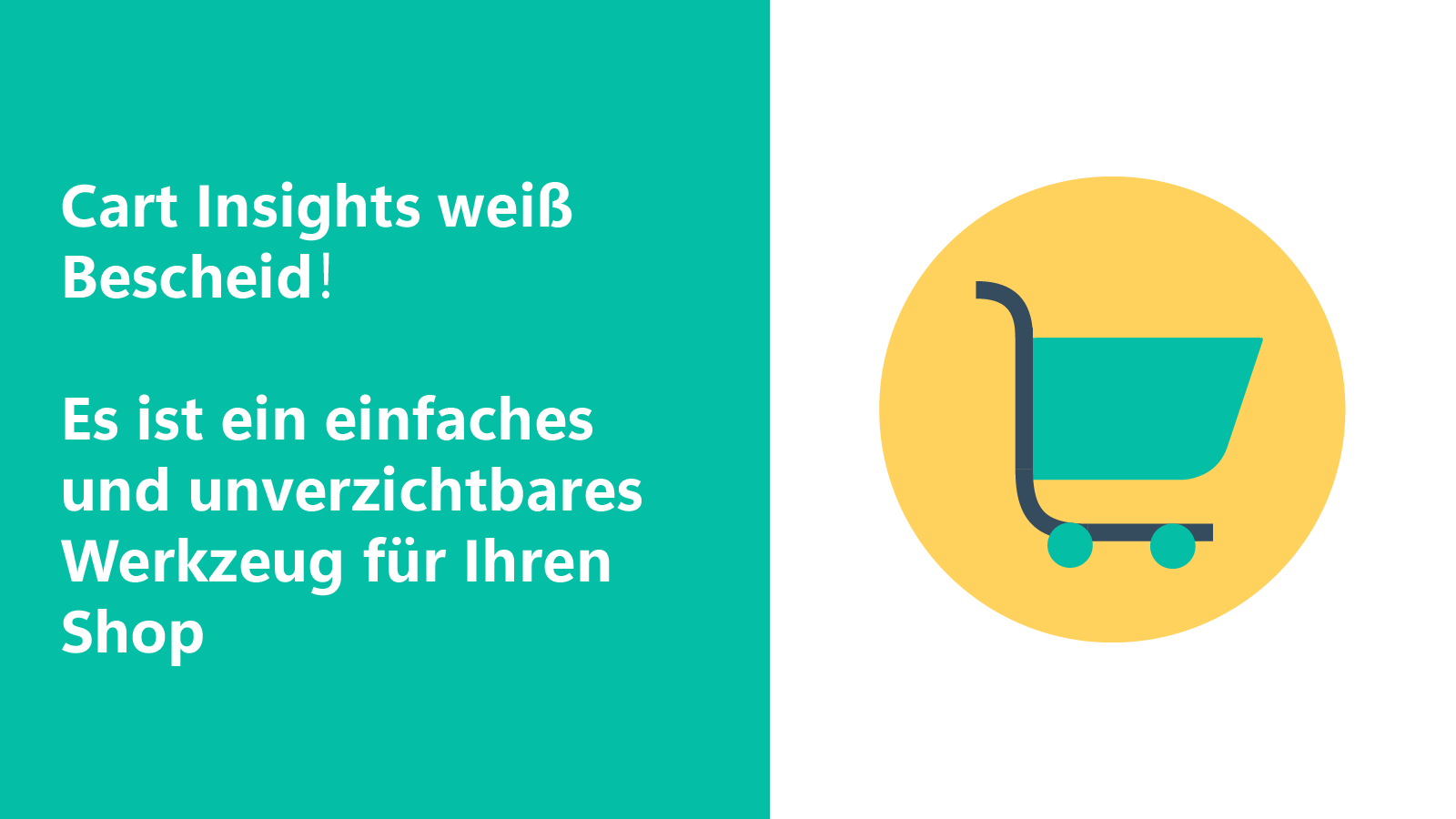 Cart Insights ist ein unverzichtbares Tool für Ihren Shop