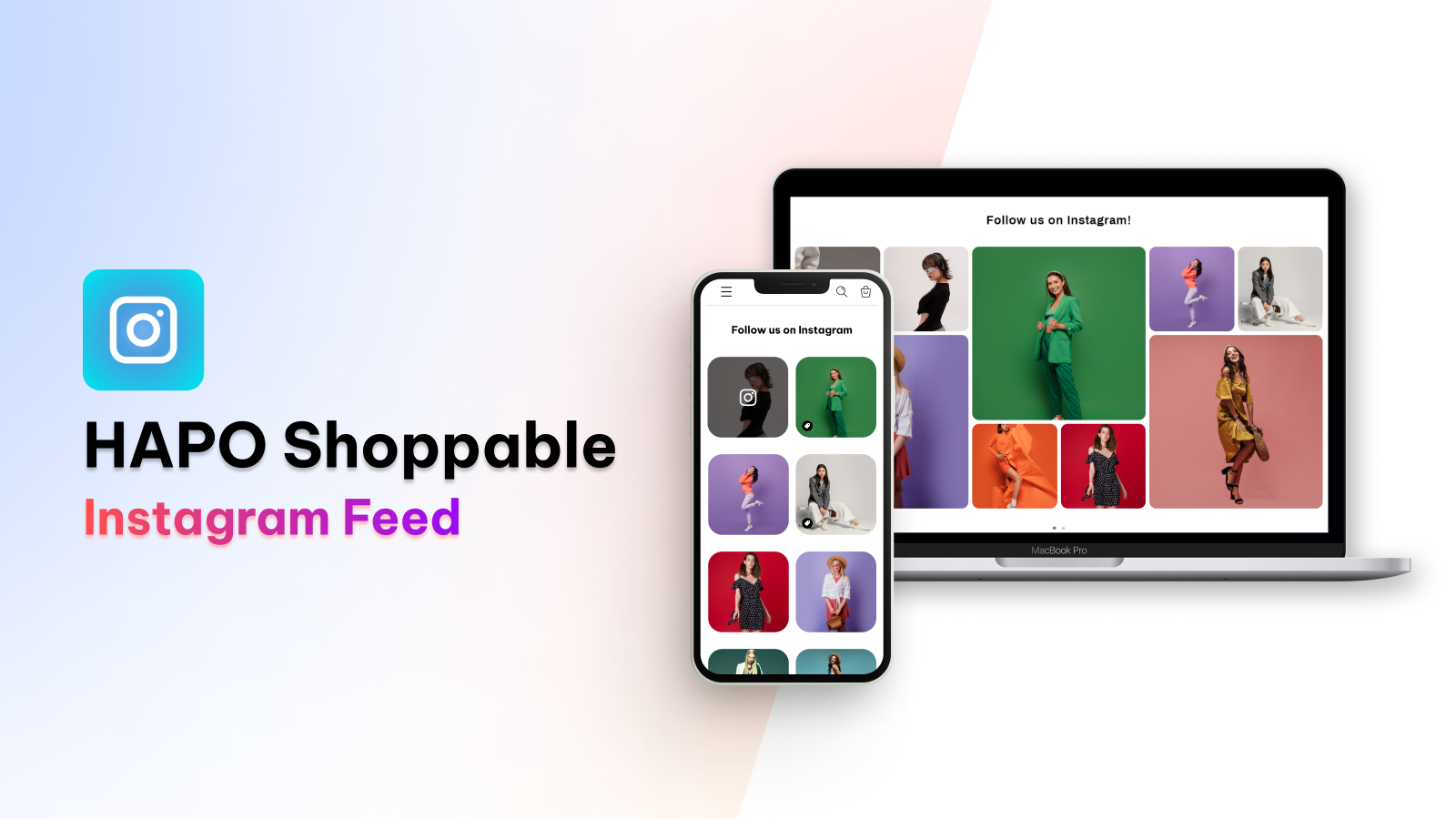 HAPO Shoppable Instagram Feed