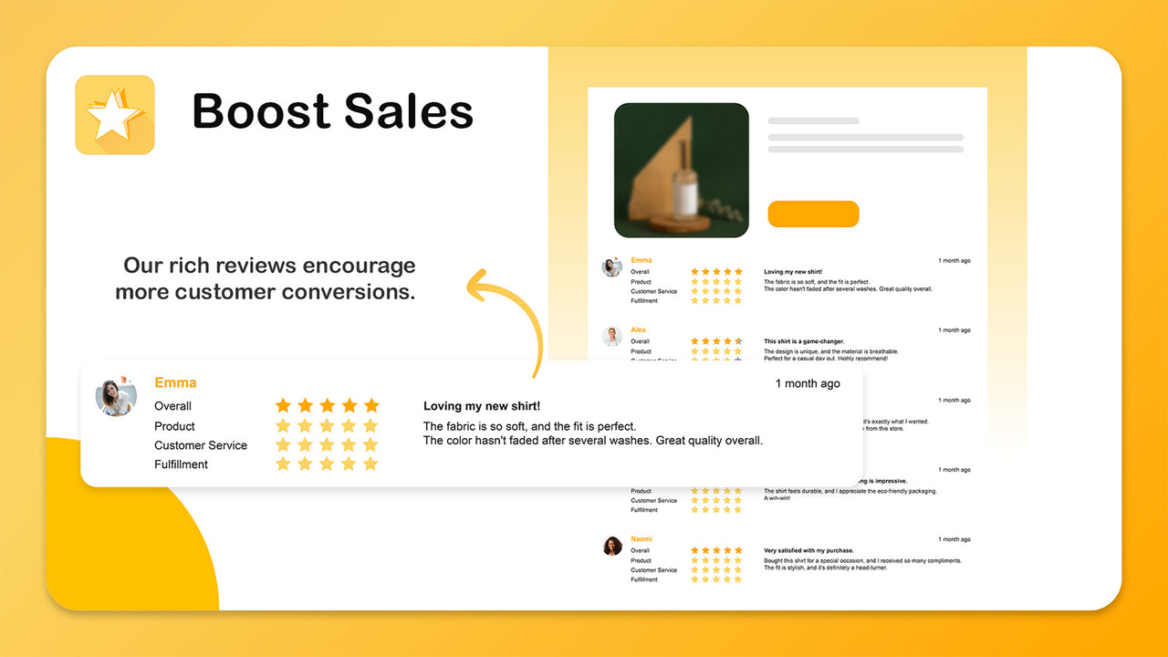 Steigern Sie den Umsatz mit aussagekräftigen Bewertungen