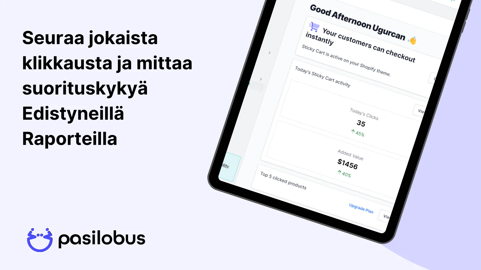 ei vaikutusta sivun nopeuteen Pasilobus