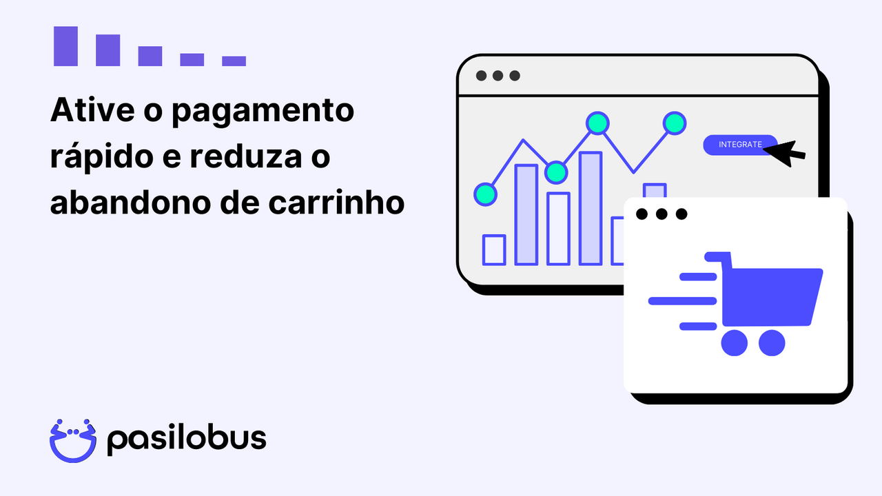 pagamento rápido pasilobus carrinho fixo