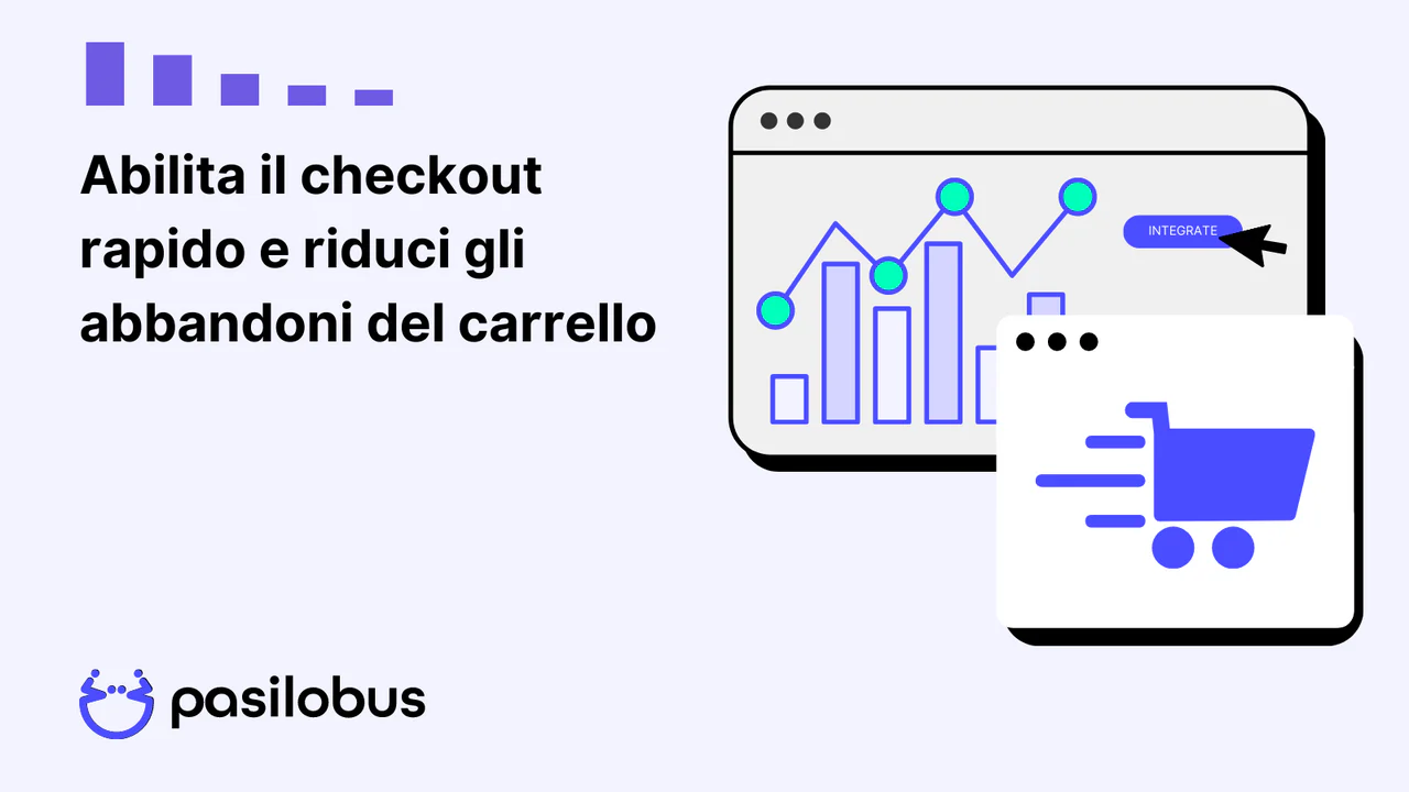 checkout rapido pasilobus carrello fisso