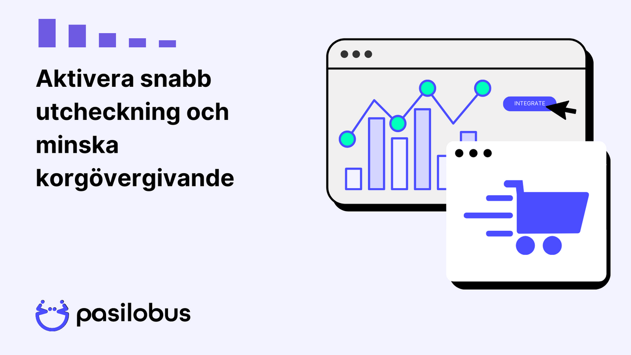 snabb-utcheckning pasilobus klibbig korg