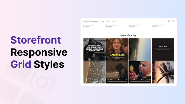 Storefront Responsive Grid styles