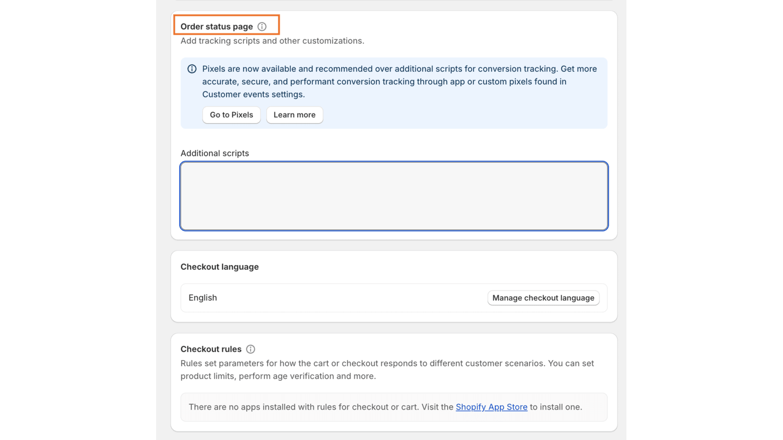 Navigation til Yderligere Scripts