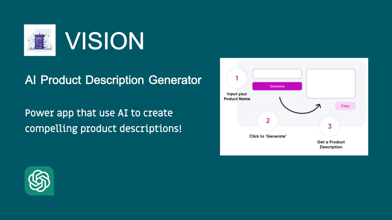 Présentation de Vision AI Description Writer