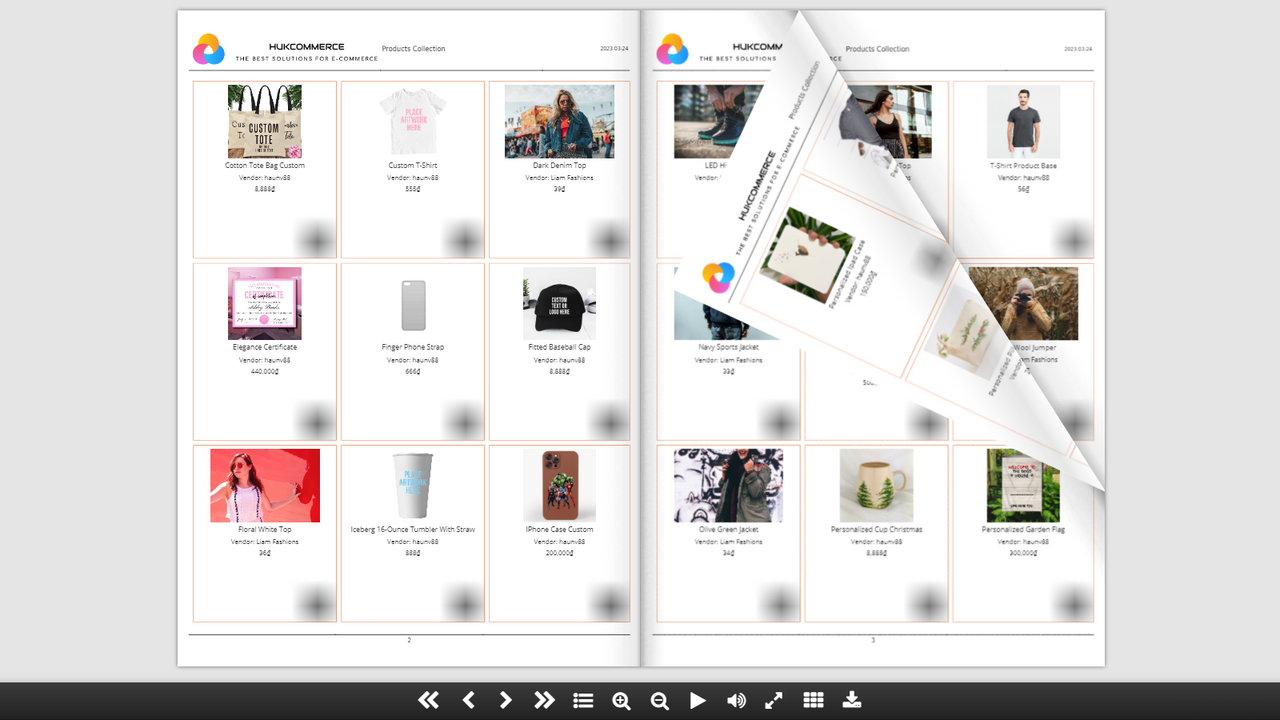 Fichier d'Exportation de Flipbook PDF - VUE