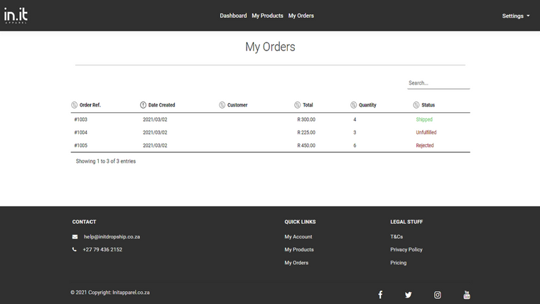 In.It Dropship–Print on demand Screenshot