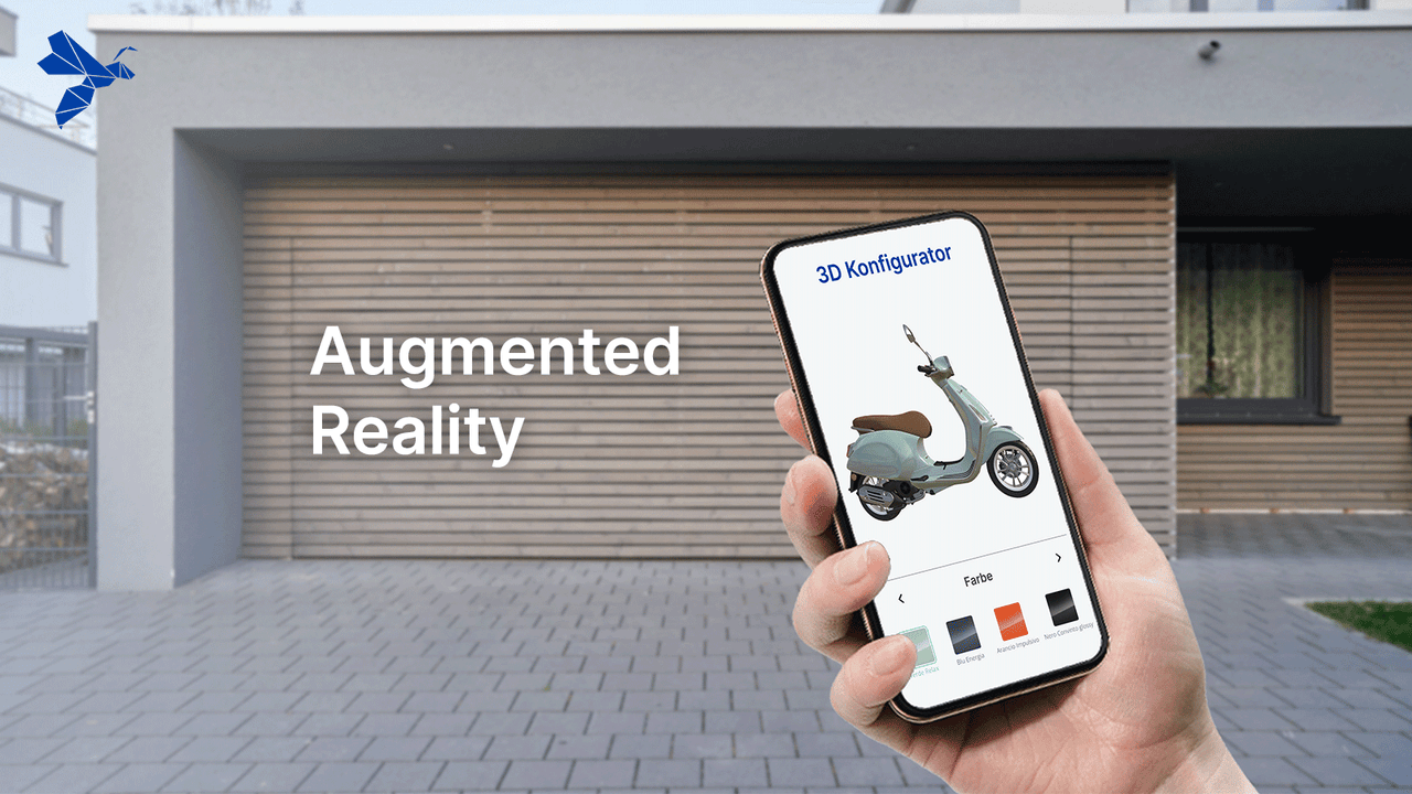 Produkte in Augmented Reality erleben. 
