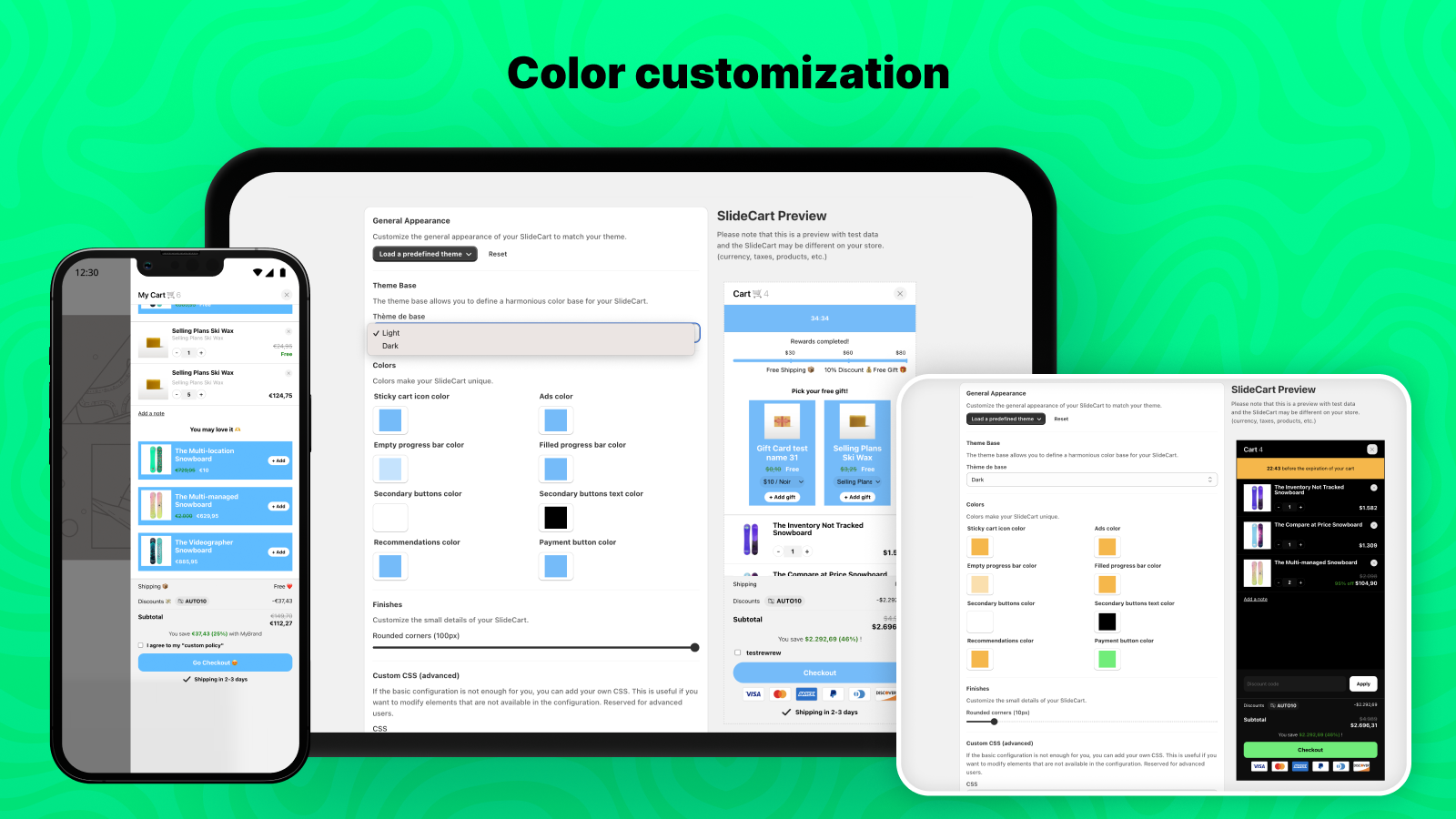 Color customization