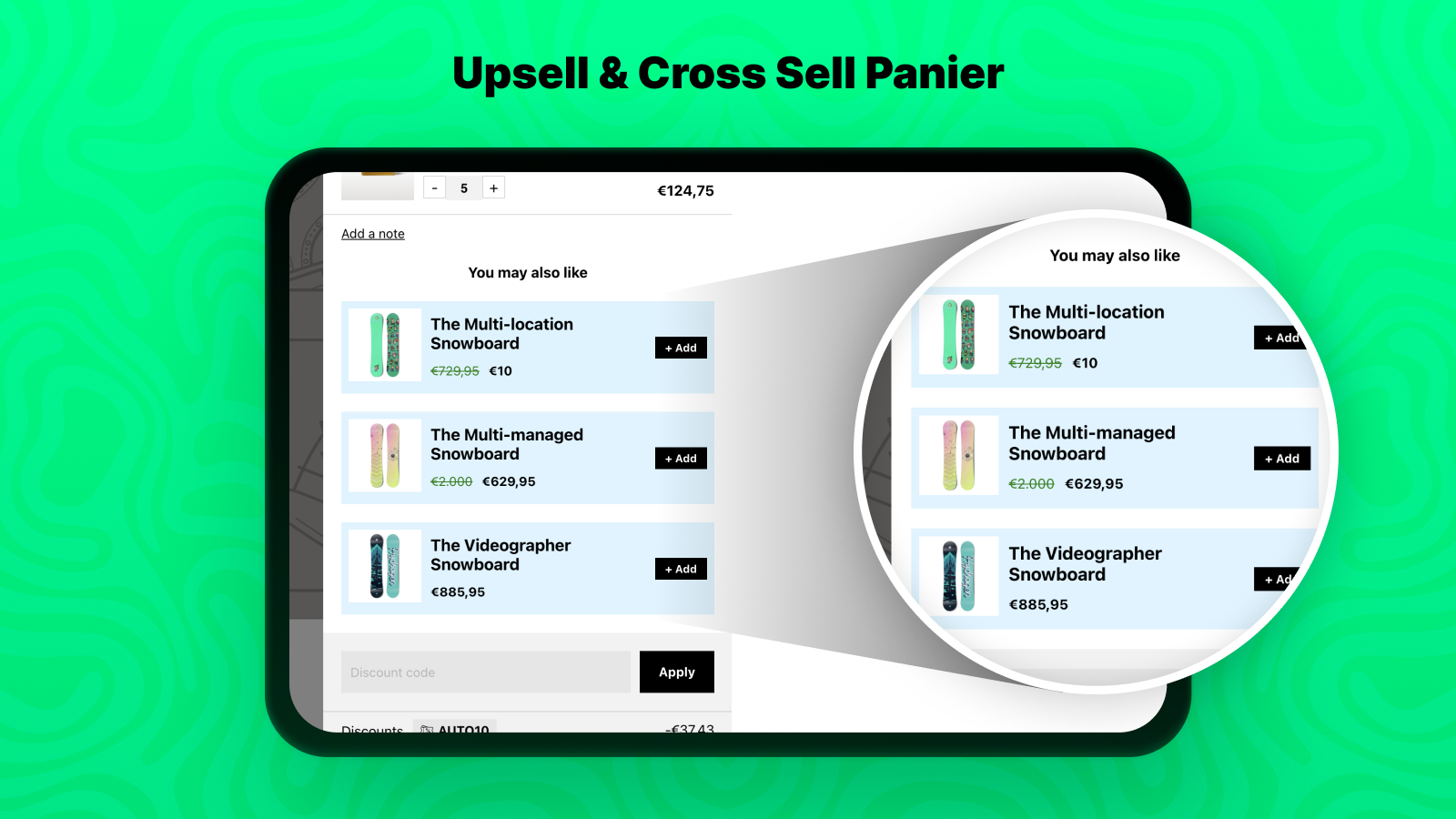 Upsells & Cross-sells