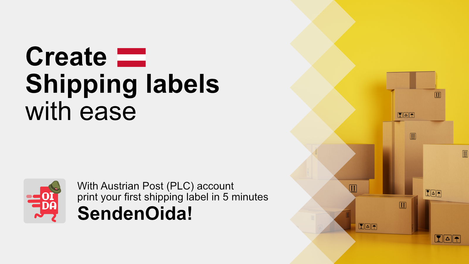 It takes less than 5 minutes to create the first label