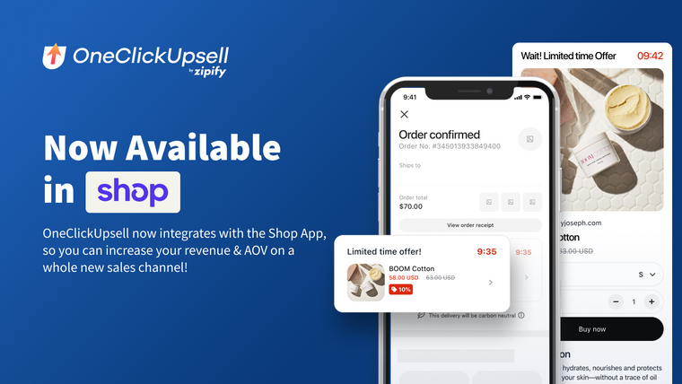 One Click Upsell ‑ Zipify OCU Screenshot