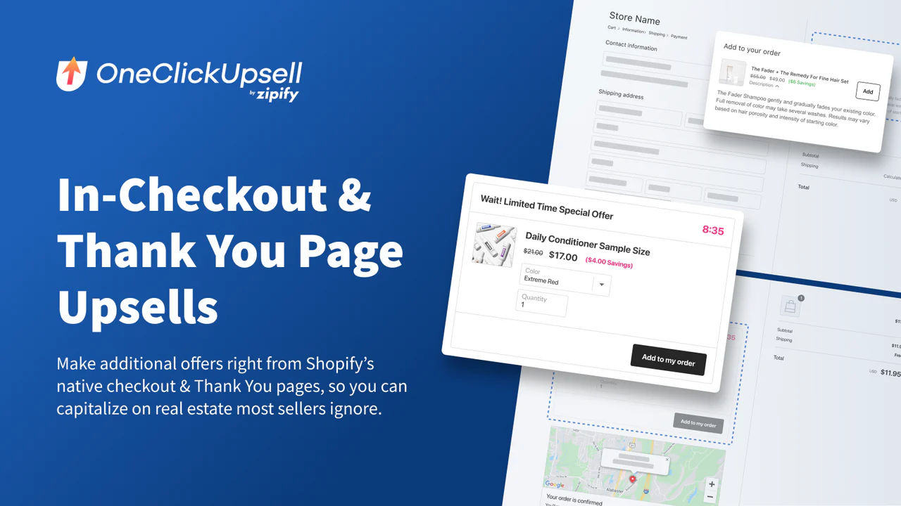 In-Checkout & Bedankpagina Upsells