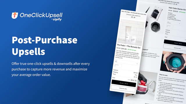 Post-Purchase One-Click Upsells