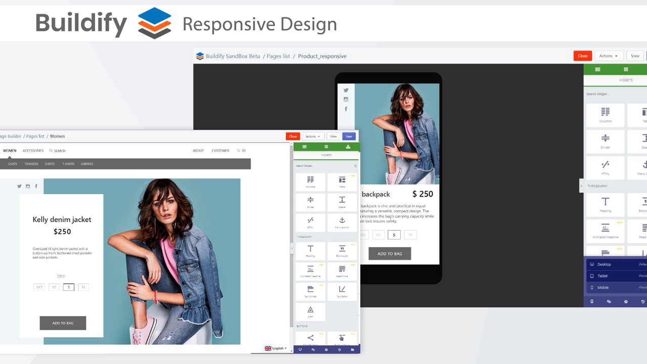 Shopify Responsive Design für Tablets durch Page Editor