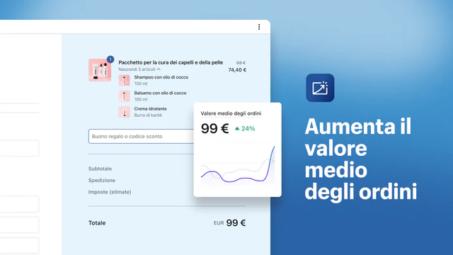Aumenta il valore medio degli ordini