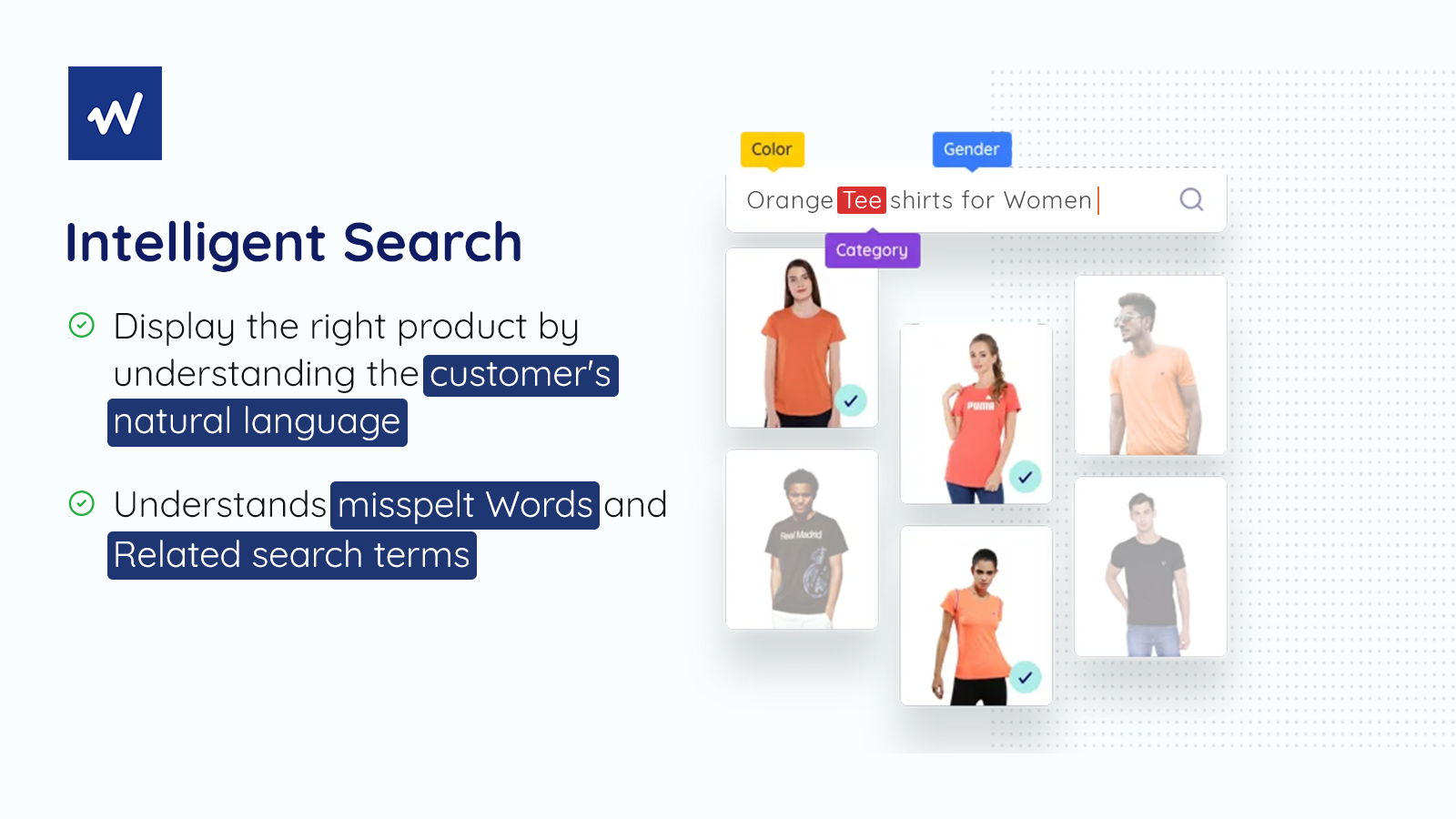 Product Search & Filters Screenshot
