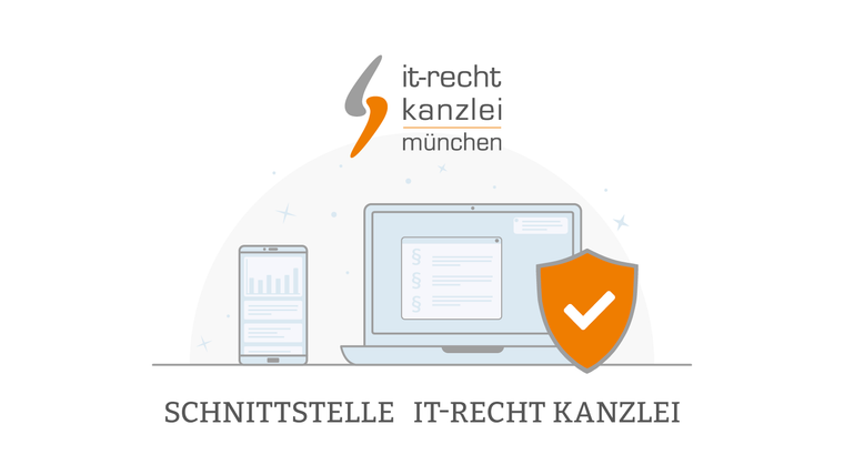 IT‑Recht AGB‑Schnittstelle Screenshot