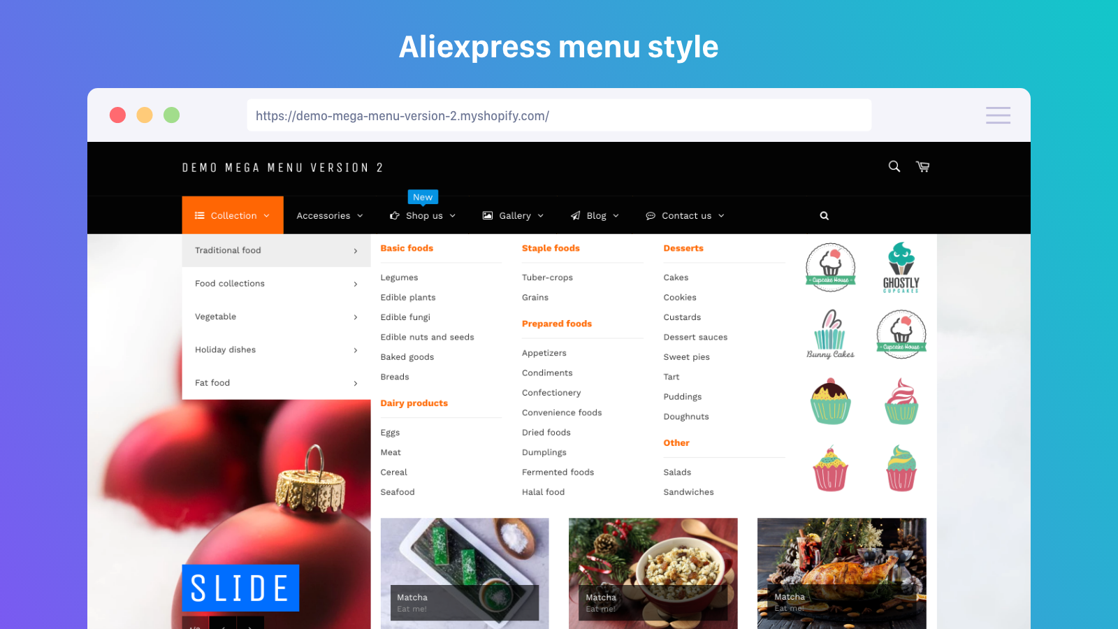 Mega Menu - Mega Menu with images, Drop Down Menu, Navigation Menu'