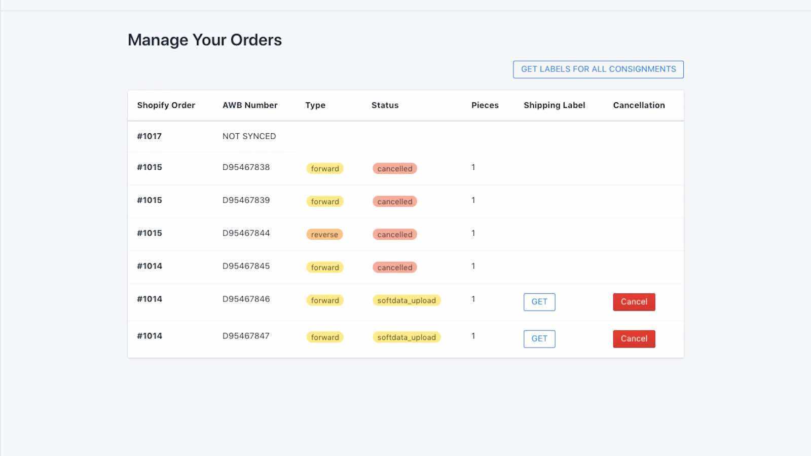 Manage Orders on the go