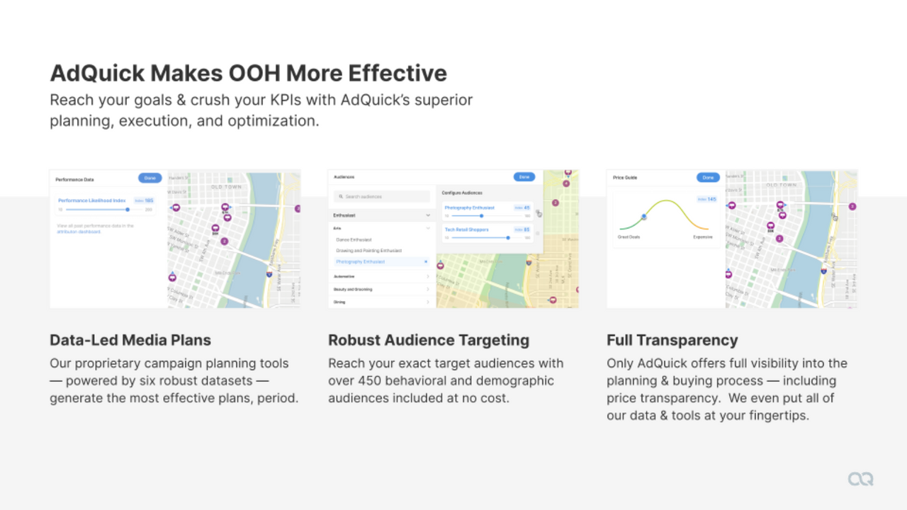 Data Driven Planning