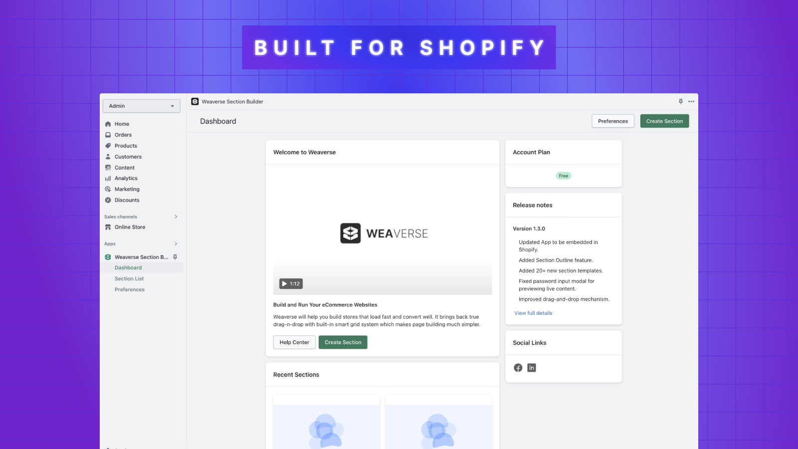 Built for Shopify