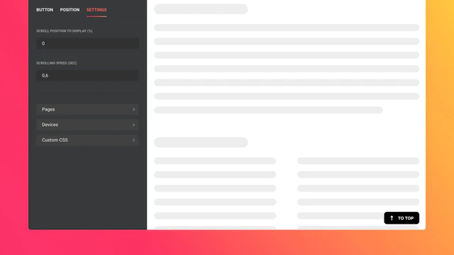 Construisez votre widget parfait et choisissez sur quelles pages le montrer