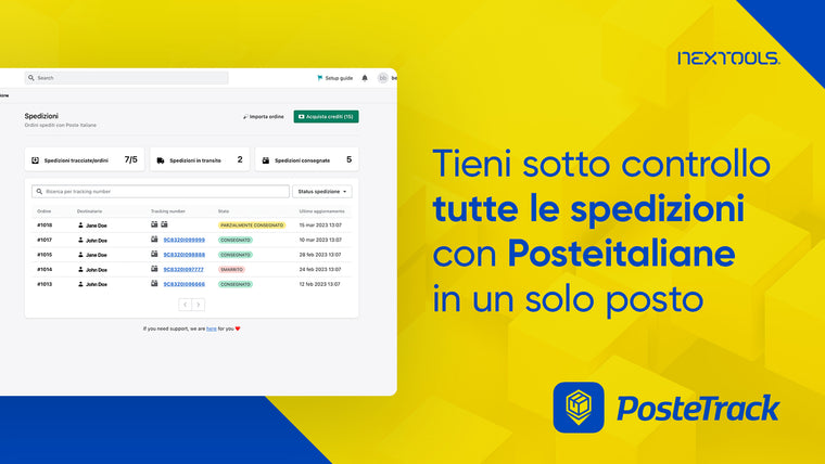 PosteTrack per Poste Italiane Screenshot