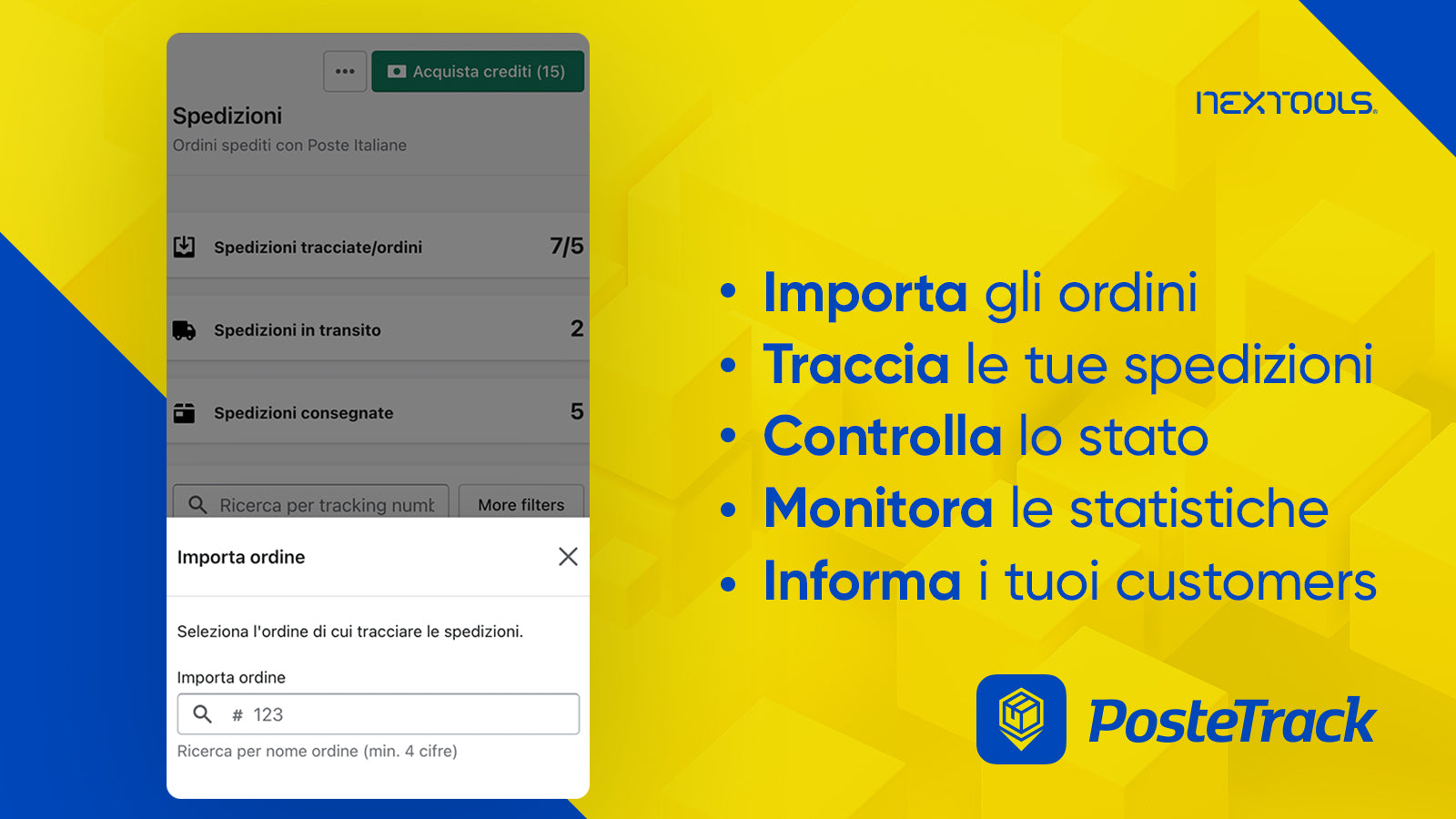 PosteTrack per Poste Italiane Screenshot