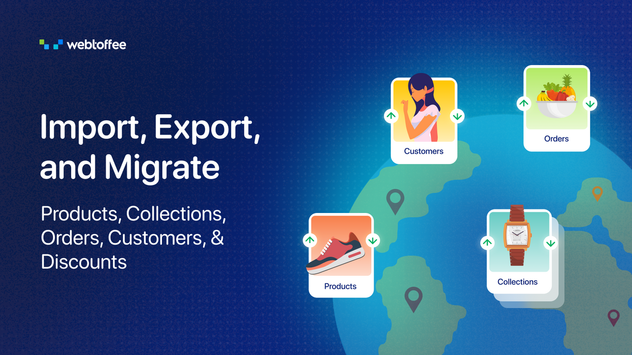 produkt import eksport app