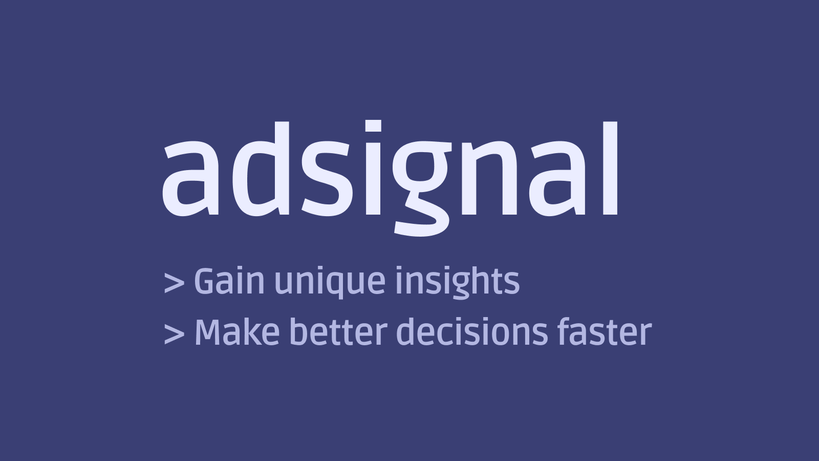 Adsignal - Anzeigenanalytik