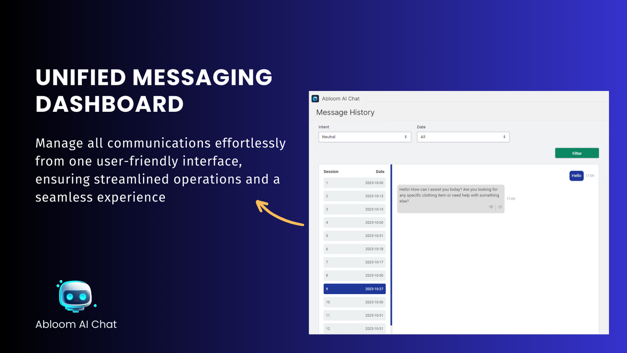 Vereinheitlichtes Messaging-Dashboard