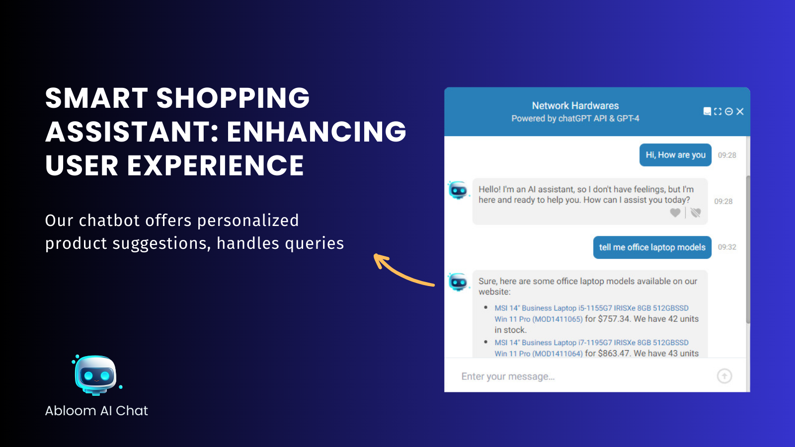 Intelligenter Shopping-Assistent: Verbesserung der Benutzererfahrung
