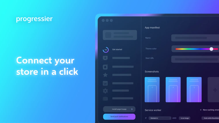 Progressier — PWA & Web Push Screenshot