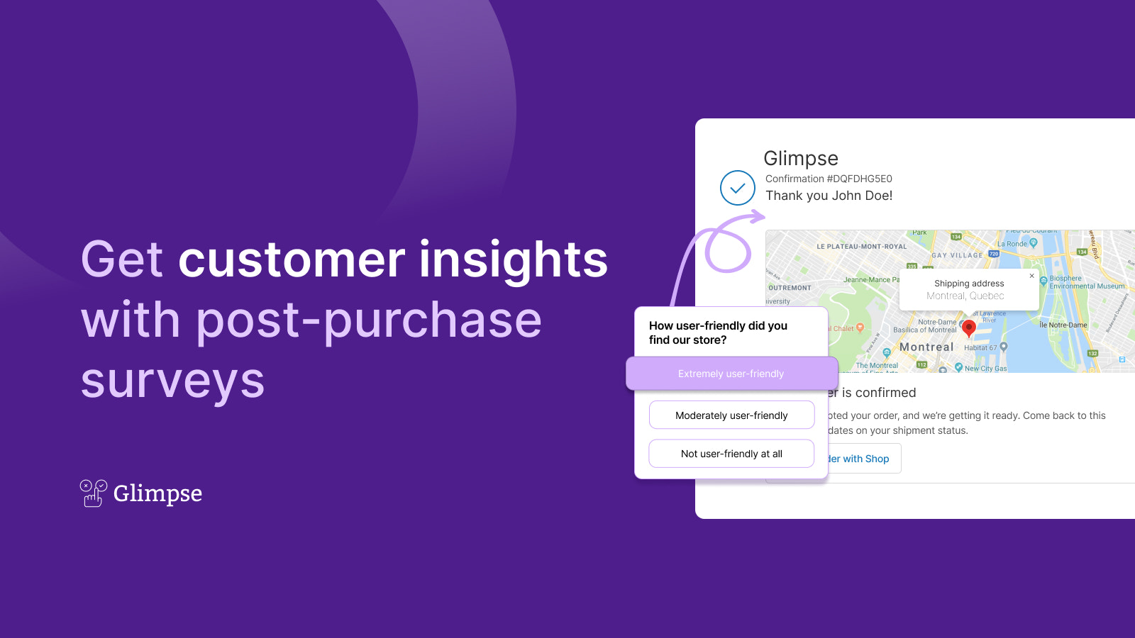 Get customer insights with post purchase surveys