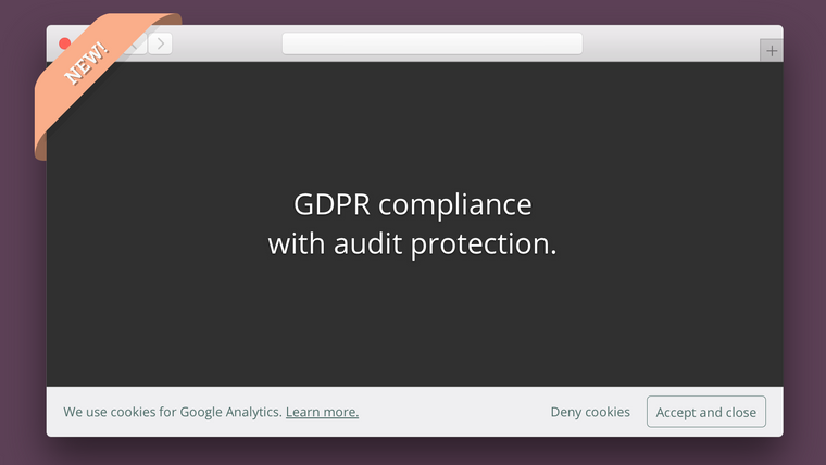 GDPRify ‑ Smart GDPR Banner Screenshot