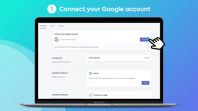 Easy Tag - Conecta tu cuenta de Google