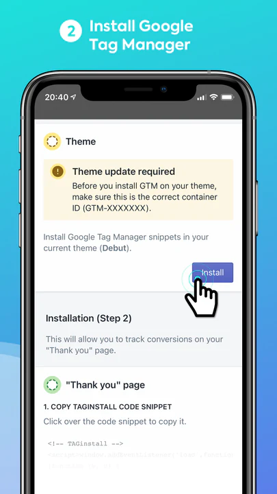 Easy Tag - Install Google Tag Manager