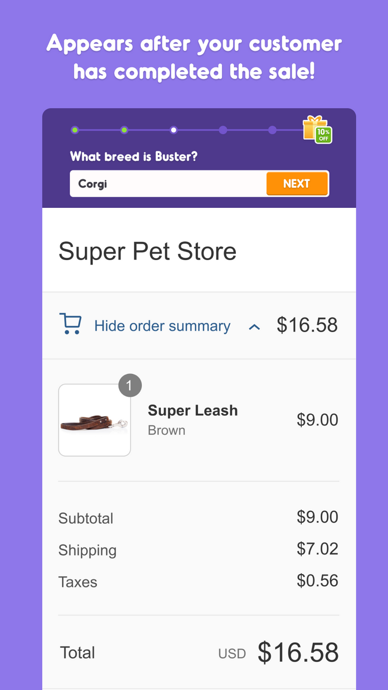 Petlytics: Pet Store Marketing Screenshot