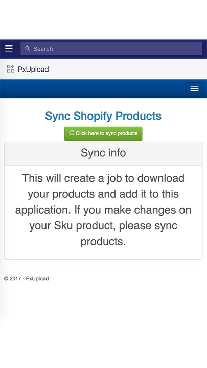 Sync products