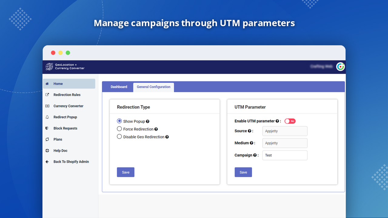 UTM-parameter