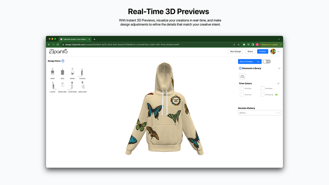 Real-Time 3D förhandsgranskningar