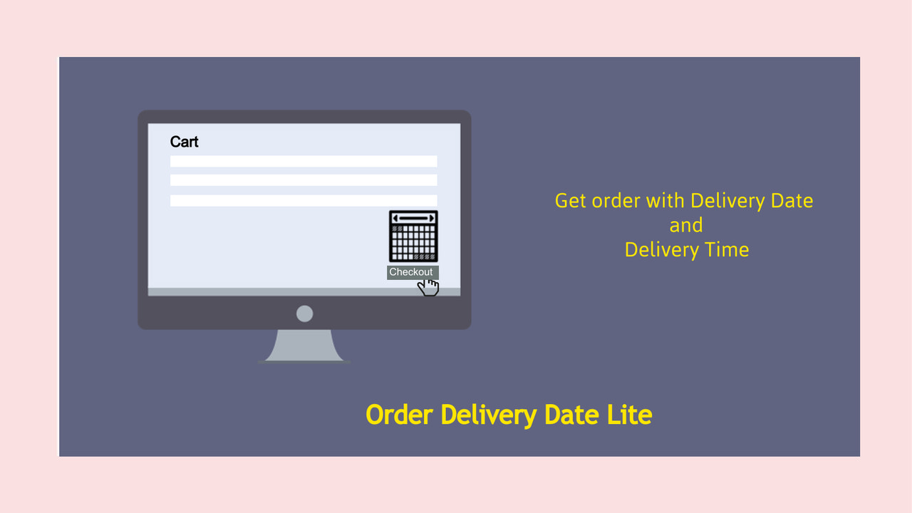 Application Order Delivery Date Lite, Application de date de livraison