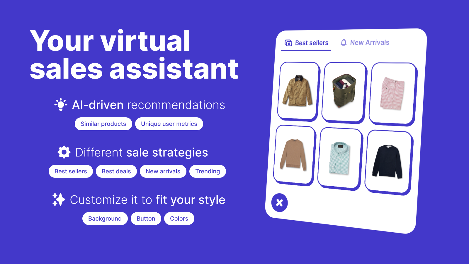 Custom Branded AI Sales Assistant