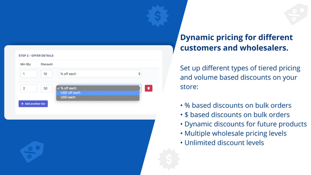 Tarification dynamique pour différents clients