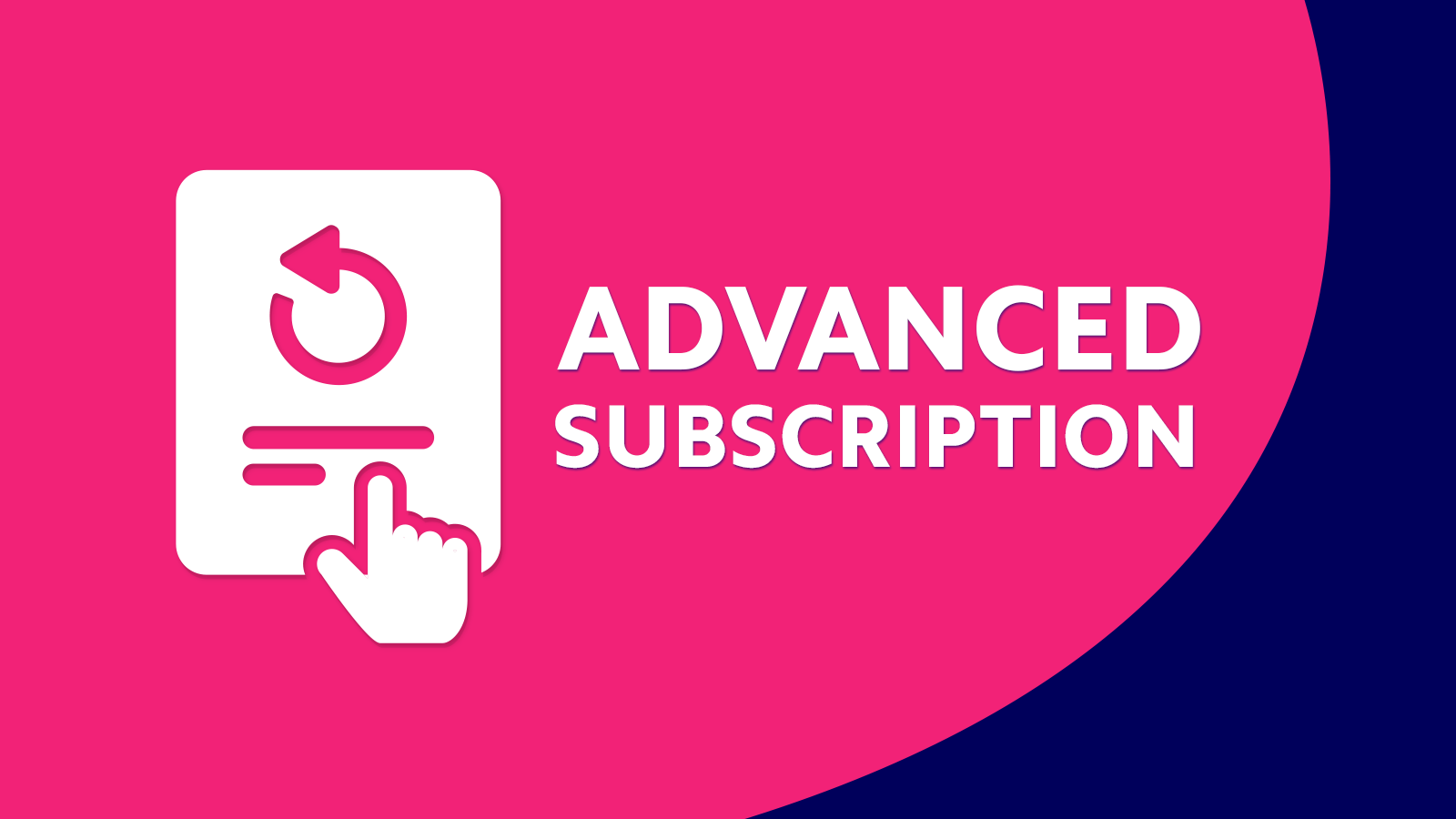 Advanced Subscription App