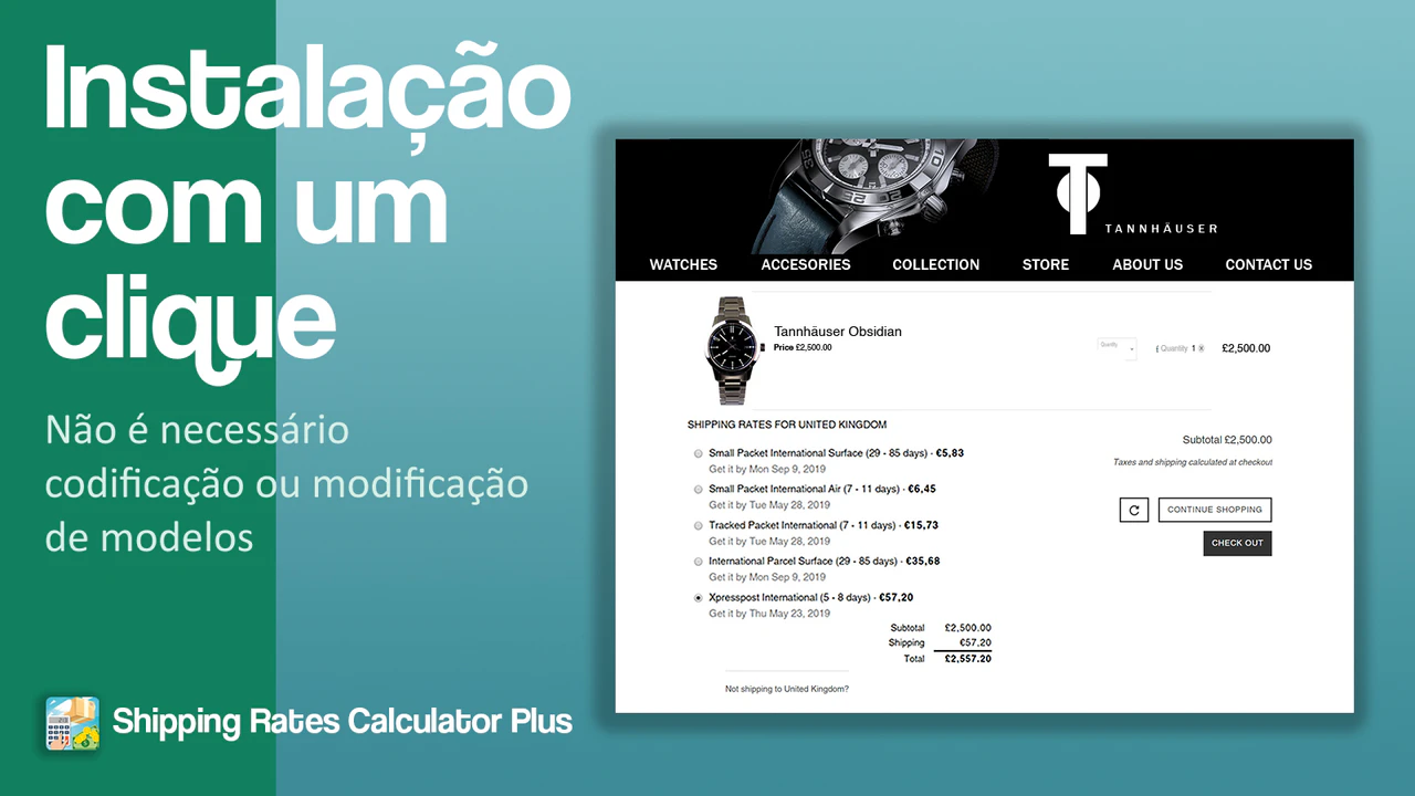 Instalação com um clique, sem configuração ou codificação.